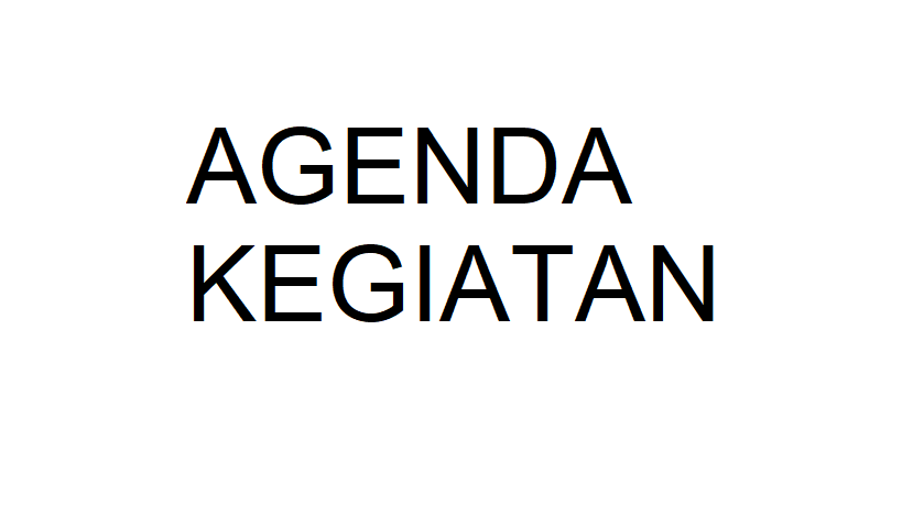 Agenda Kegiatan 8 Maret 2022