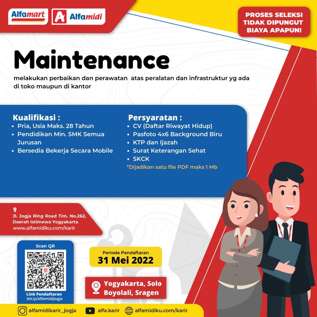 LOKER MAINTENANCE ALFAMIDI/ALFAMART