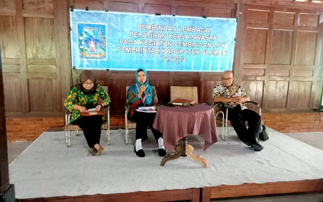 Pembinaan Lembaga Pelatihan Kerja (LPK)
