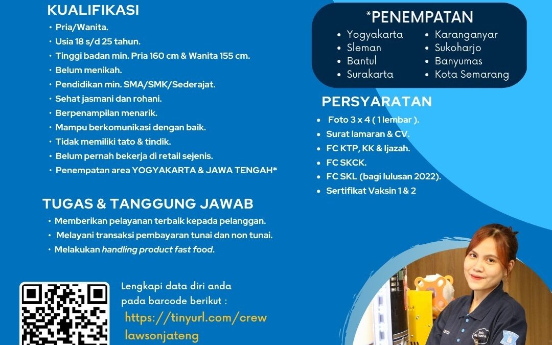 Lowongan Kerja PT Lawson Indonesia