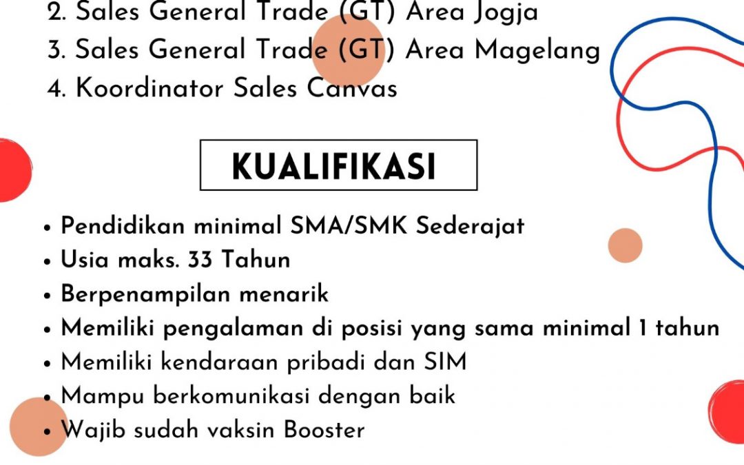 Lowongan PT Sukanda Djaya Yogyakarta (Es Krim Diamond)