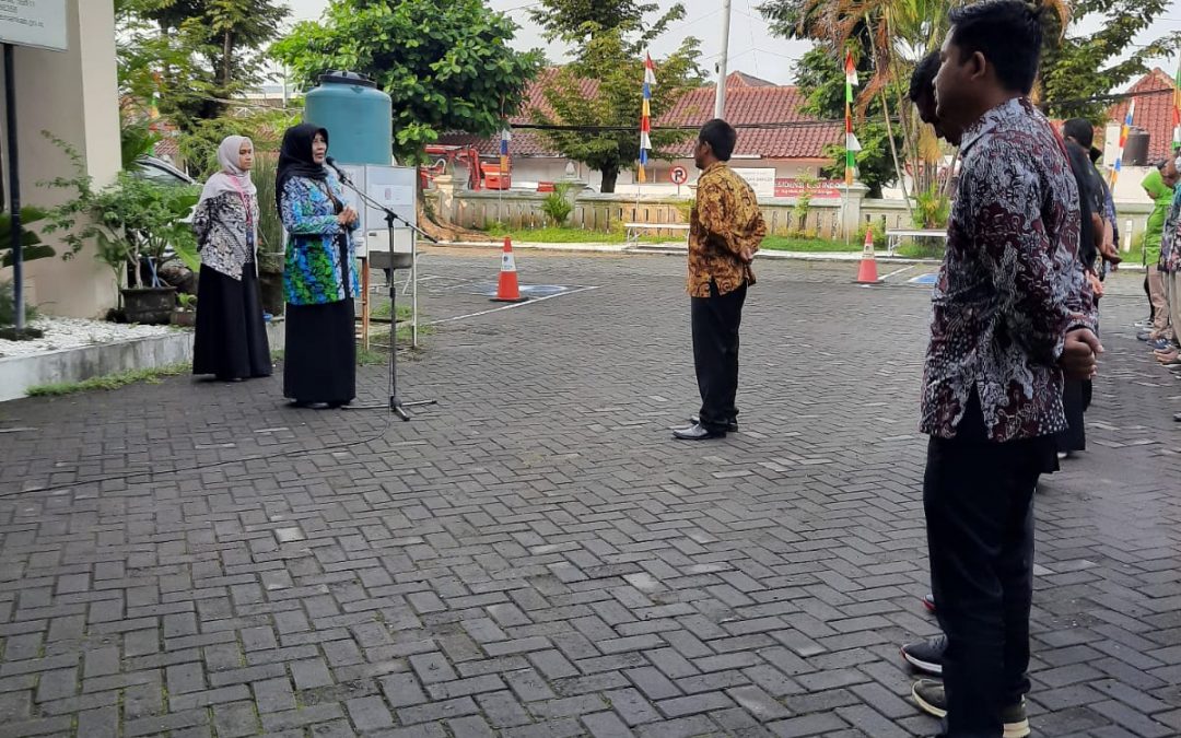 Hari Pertama Masuk Setelah Libur Nasional Dan Cuti Lebaran Dengan Apel Bersama