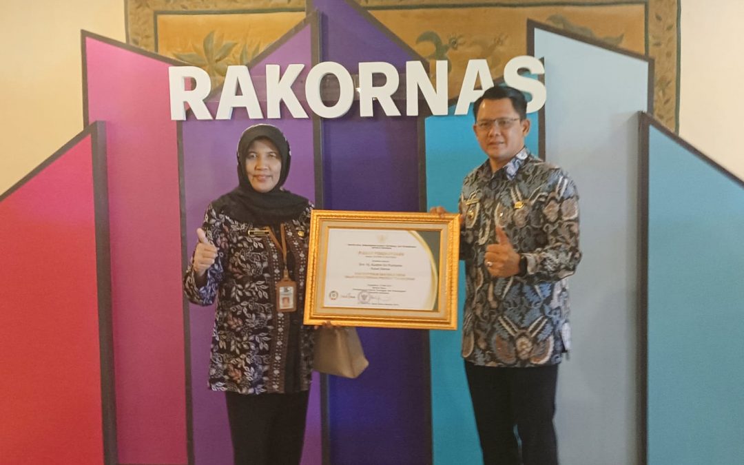 Pemkab Sleman meraih penghargaan sebagai Kepala Daerah yang Berkontribusi Besar dalam Mendukung Program Transmigrasi di Rapat Koordinasi Nasional (Rakornas) Transmigrasi Tahun 2023