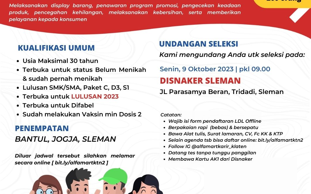 Tes Seleksi Alfamart