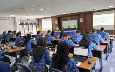 Sosialisasi Penyusunan SKP, Disnaker Komitmen Tingkatkan Kinerja Pegawai