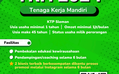 Pendaftaran Program Tenaga Kerja Mandiri (TKM) 2024 Disnaker Sleman