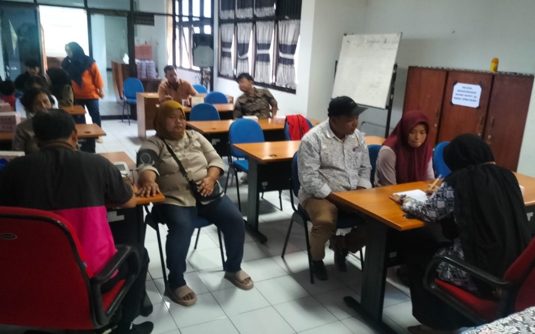 Pelaksanaan Tes Kesehatan Calon Transmigran Kabupaten Sleman Penempatan Tahun 2024
