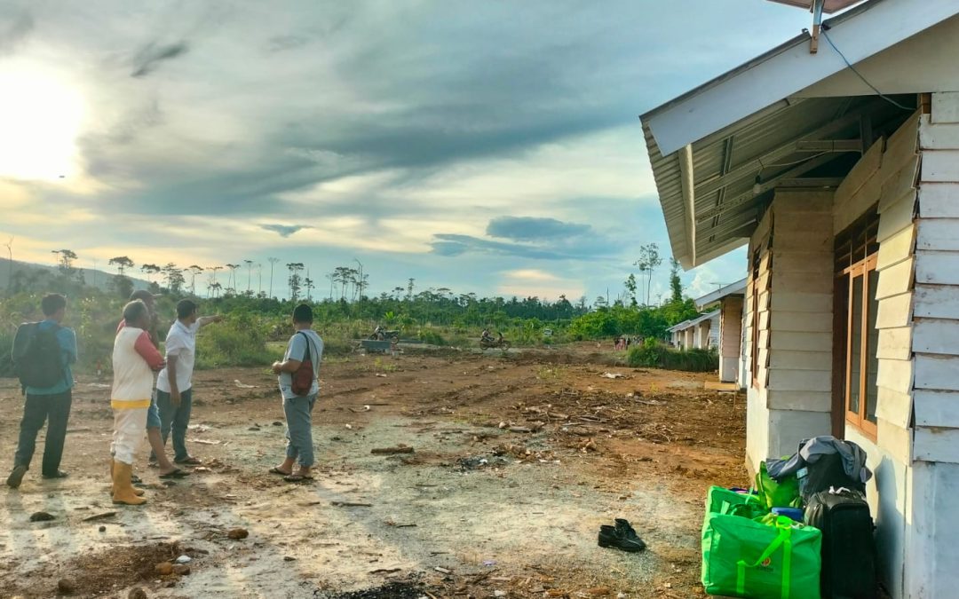 Pengawalan Penempatan Transmigran Asal Kabupaten Sleman di UPT. Mahalona  SKPC SP1 Koromolai kabupaten Luwu Timur Provinsi Sulawesi Selatan