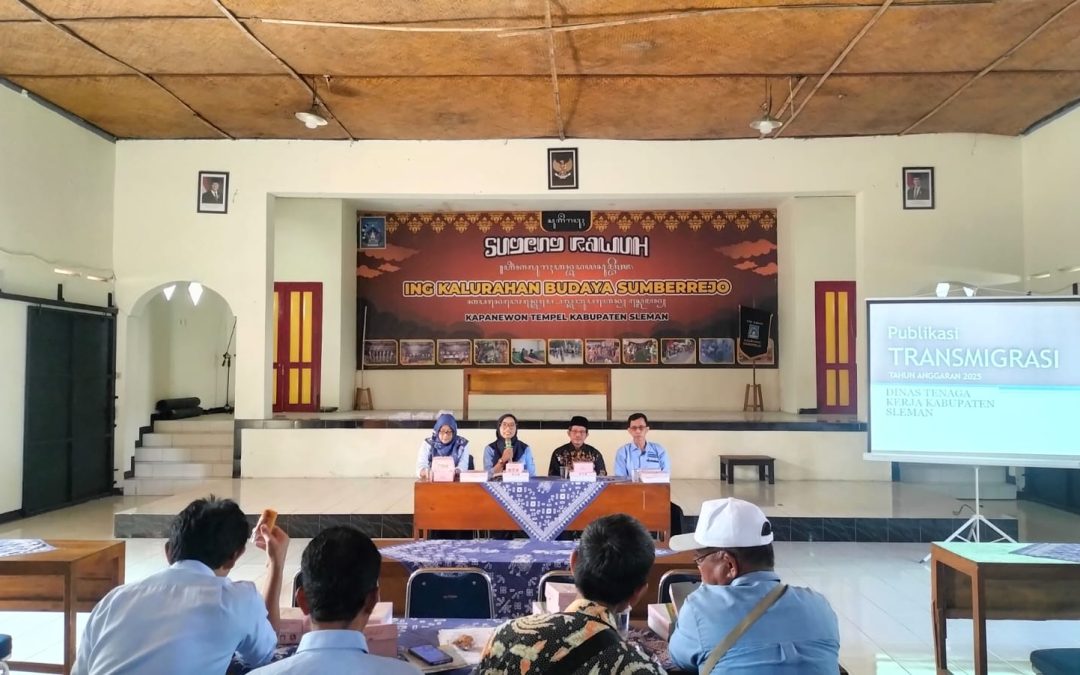 Publikasi Transmigrasi di Kalurahan Sumberrejo Kapanewon Tempel “Turut mendungkung Program Pemerintah Pusat dalam Program Transmigrasi”