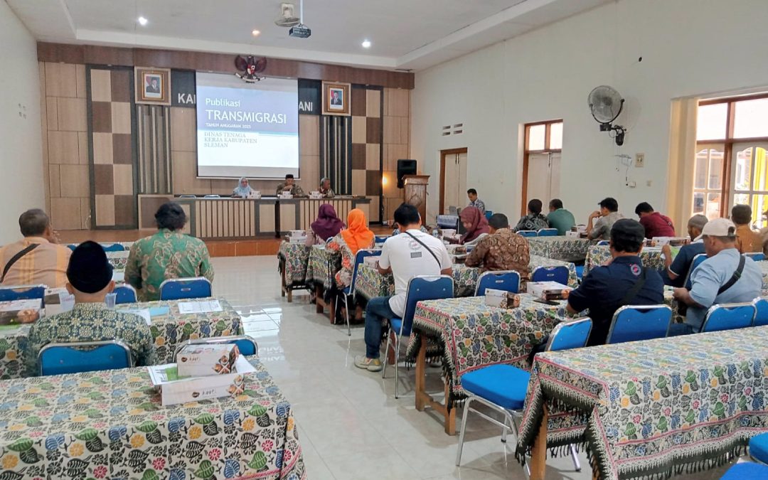Publikasi Transmigrasi di Kalurahan Sindumartani Ngemplak Sleman “Transmigrasi Menuju Lahan Harapan Baru”
