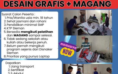 Dibuka Pendaftaran Pelatihan Desain Grafis  di LPK Imbia