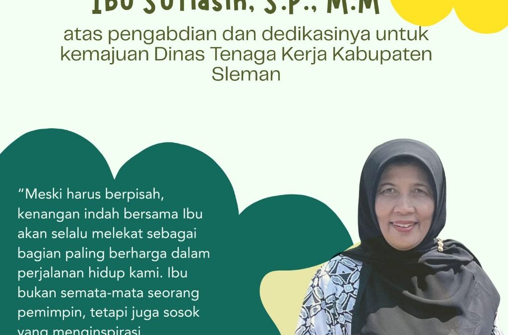 Pelepasan Kepala Dinas Ibu Sutiasih: Perpindahan Bukan Akhir, Melainkan Awal Tugas Baru