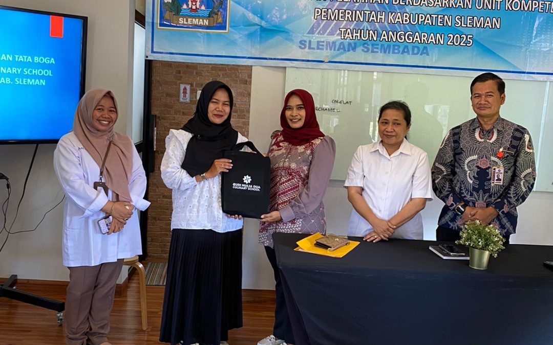 Tingkatkan Kompetensi SDM, Disnaker Sleman Selenggarakan Pelatihan Tata Boga di LPK Budi Mulia Dua dan LPK BLKK MBS Sleman