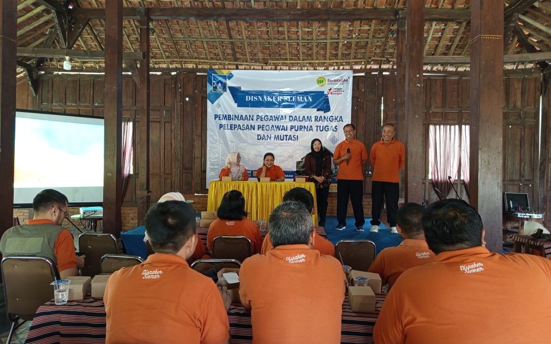 Pembinaan, Pelepasan Purna Tugas, dan Mutasi Pegawai Dinas Tenaga Kerja Semarak di Puri Mataram