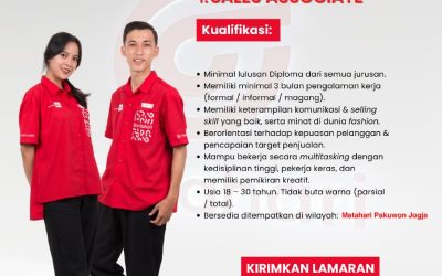 Lowongan Kerja PT Matahari Department Store – Sales Associate