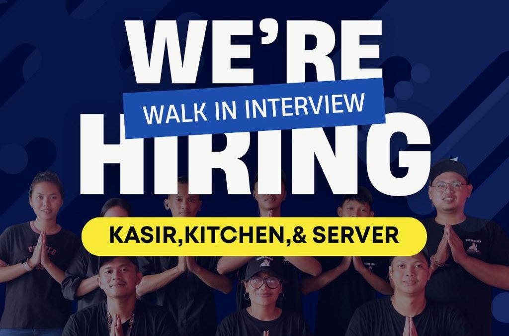 Lowongan Kerja PT Seribu Tenda Indonesia – Kasir, Kitchen, dan Server