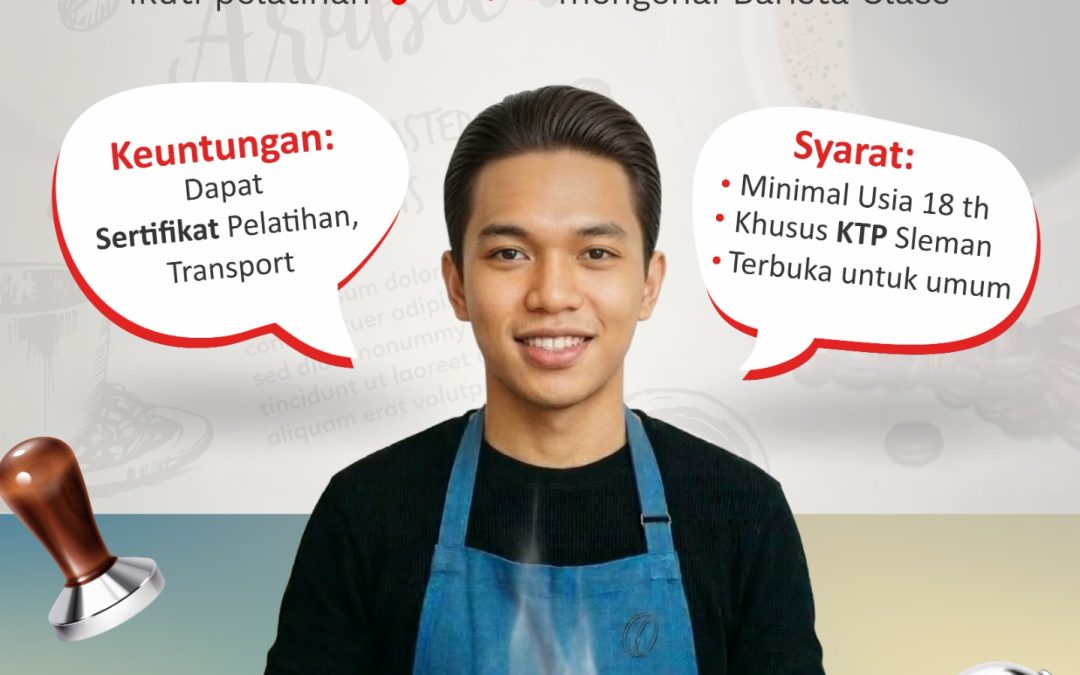 Dibuka Pendaftaran Pelatihan Barista di LPK Budi Mulia 2