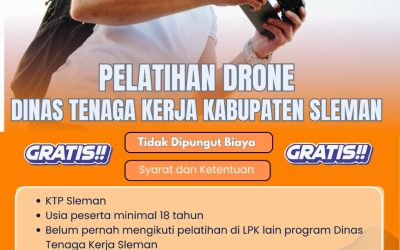 Dibuka Pendaftaran Pelatihan Drone di LPK PPDI