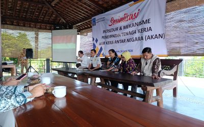 Sosialisasi Prosedur & Mekanisme Penempatan Tenaga Kerja Antar Negara Untuk Memastikan setiap warga yang bermimpi bekerja di luar negeri bisa melangkah dengan aman, legal, dan terlindungi!