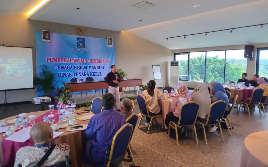 Gelar Pembekalan Tenaga Kerja Mandiri, Disnaker Sleman Cetak Wirausaha Baru yang Tangguh dan Inklusif