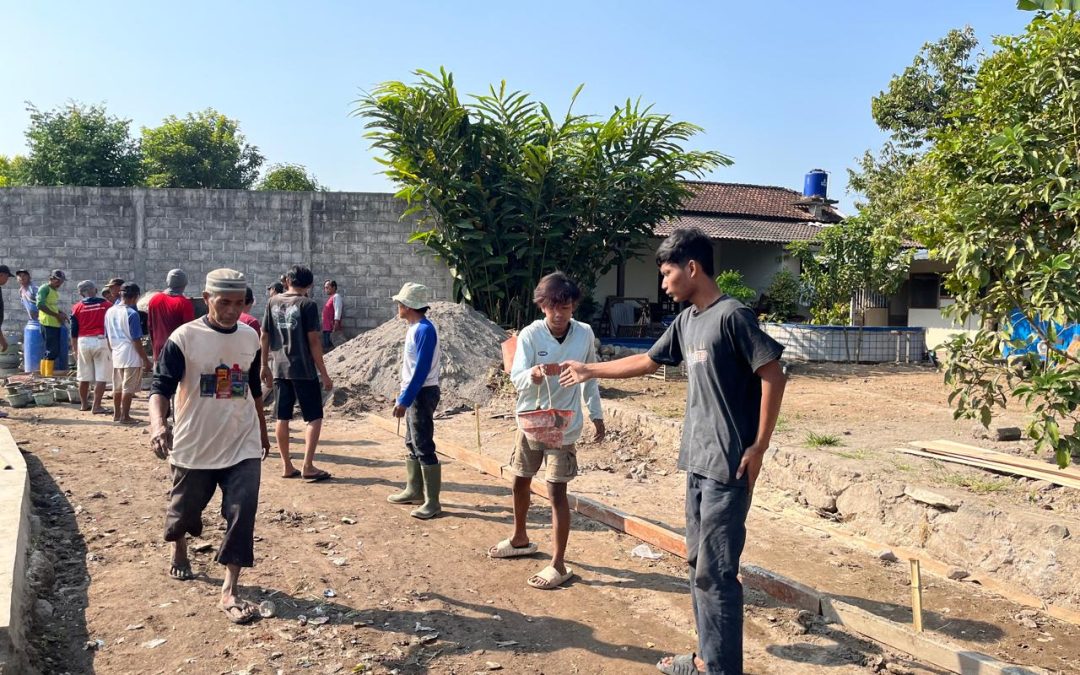 Pastikan Pelaksanaan Sesuai Juknis, Disnaker Lakukan Pemantauan Padat Karya