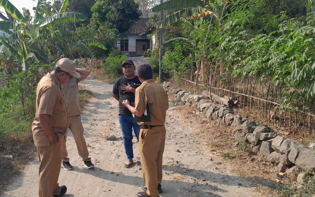 Sasar Kalasan hingga Prambanan, Disnaker Sleman Cek Kesiapan Lokasi Padat Karya BKK DIY