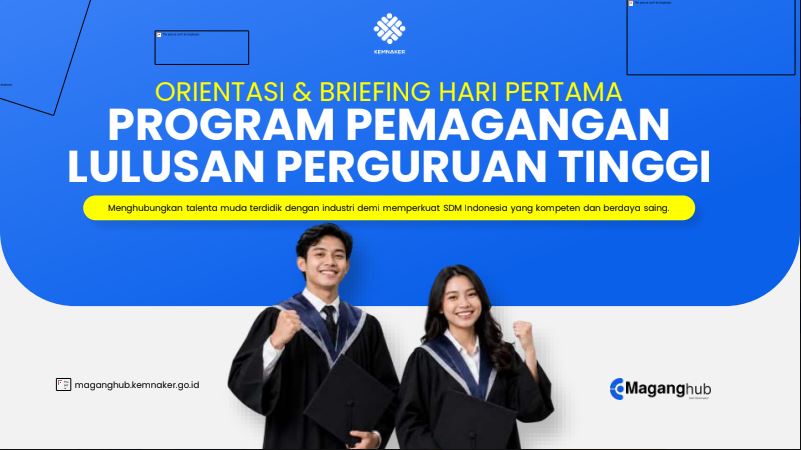 Program Pemagangan Nasional Lulusan Perguruan Tinggi Angkatan ke – 2 tahun 2026