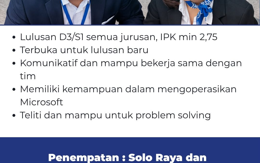 Lowongan Kerja PT Mutualplus Global Resources – Staff Back Office, Frontliner, dan Field Collection