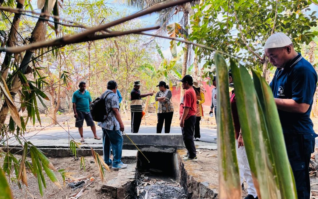 Kadisnaker Sleman Turun Langsung Cek Kelayakan Lokasi Program Padat Karya di Moyudan dan Godean